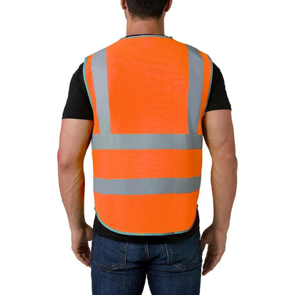 Sicherheitsweste Orange XL – Hohe Sichtbarkeit & Handytasche