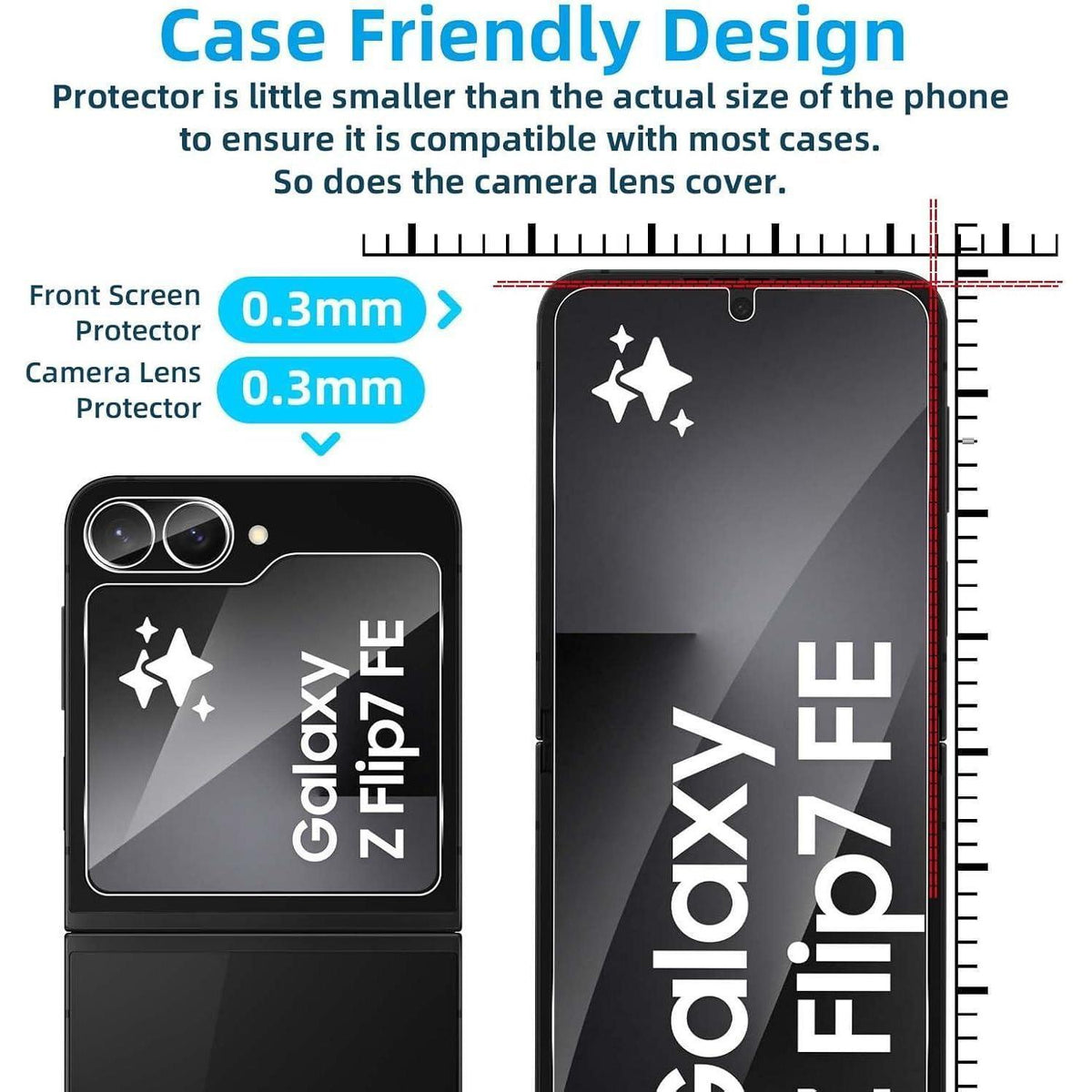 Displayschutzfolie Samsung Galaxy Z Flip 7 FE 5G