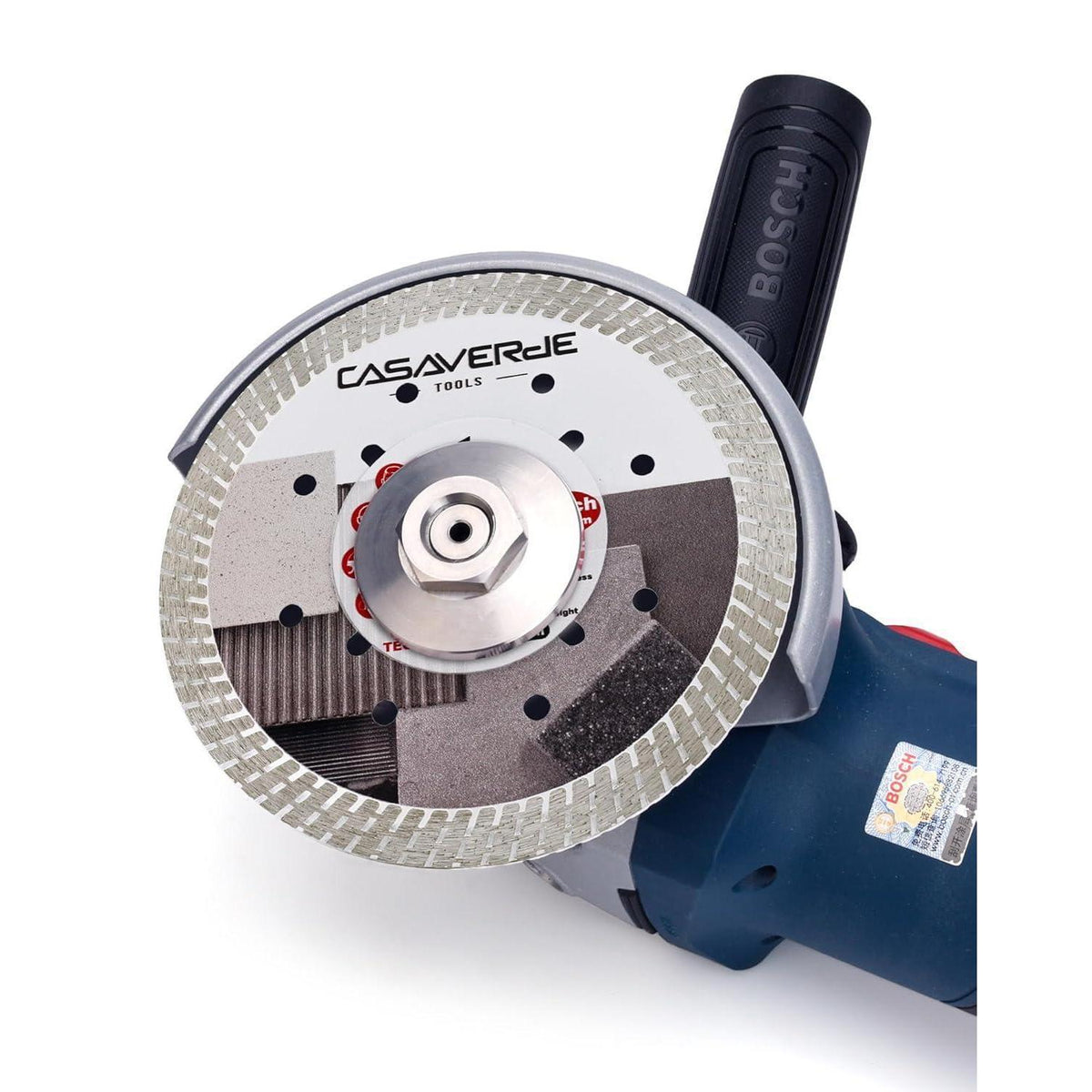 Diamantscheibe 125mm für Fliesen & Naturstein, Turbo-Klinge