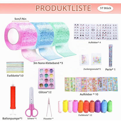 Nano Tape Bubble Set – 57 Teile zum Selbermachen