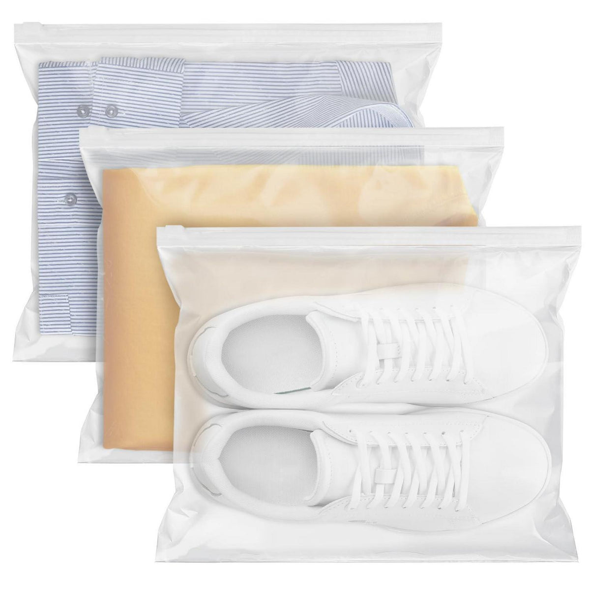 25 Kleiderbeutel für Kleidung, Unterwäsche & Schuhe