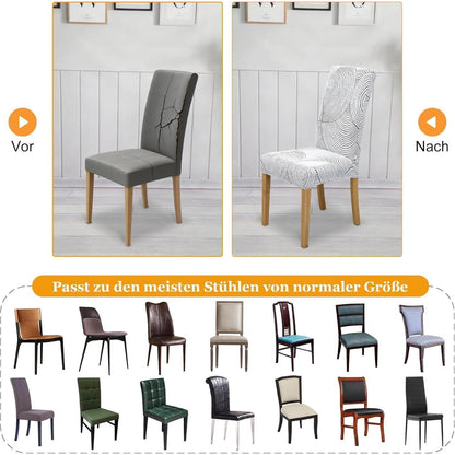 Jacquard Stuhlbezüge Set – Weich & Elegant für Wohnzimmer & Co.