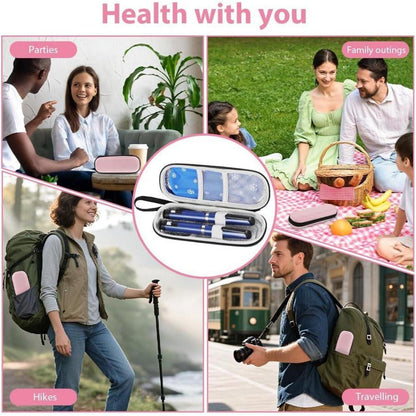 Insulin Kühltasche mit Kühlakkus – TSA-geeignet für Diabetiker