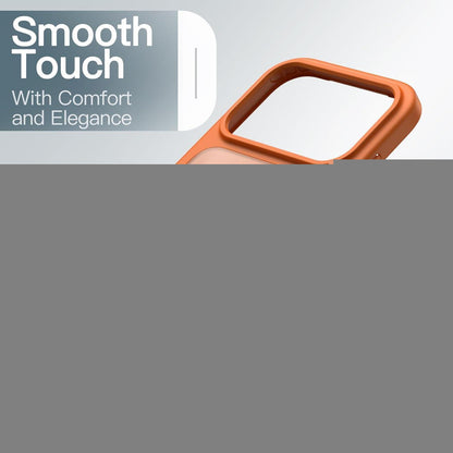 Magnetische Hülle für iPhone 17 Pro Max 6,9 Zoll, MagSafe, Matt Orange