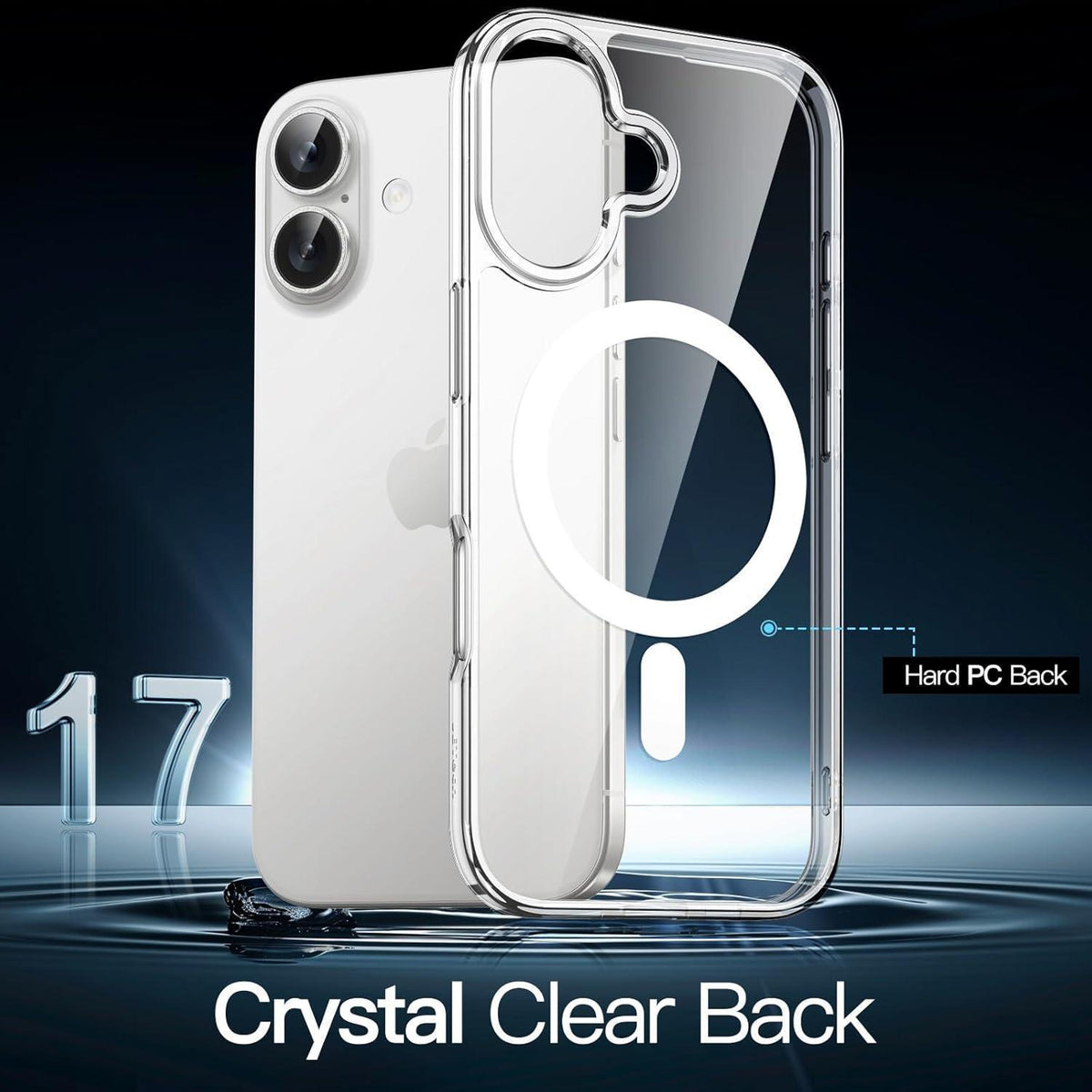 iPhone 17 Hülle MagSafe Transparent Stoßfest