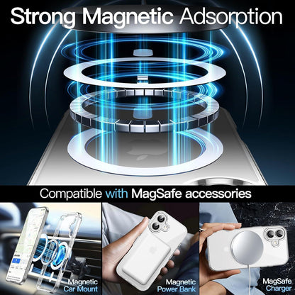 iPhone 17 Hülle MagSafe Transparent Stoßfest