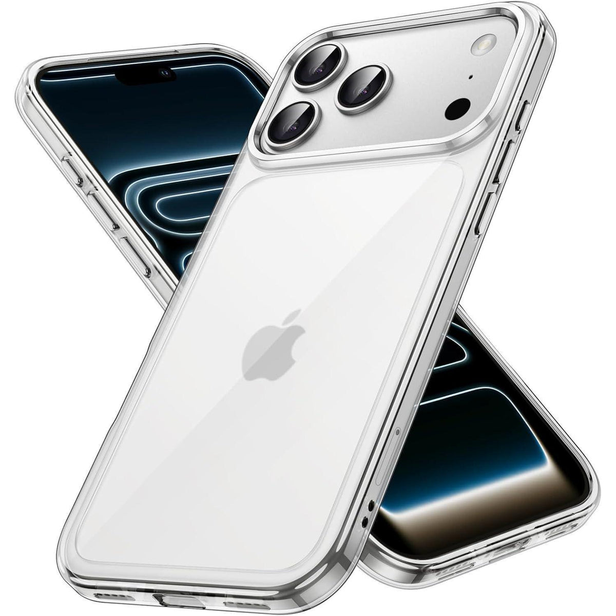 iPhone 17 Pro Hülle transparent, stoßfest, kratzfest