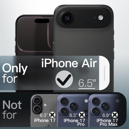 JETech Hülle für iPhone 17 Air, matt, stoßfest, sturmblau