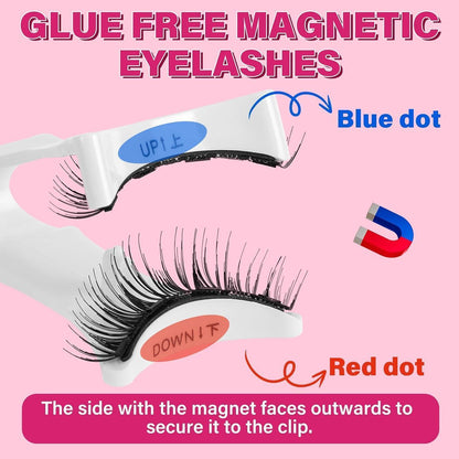 Magnetische Wimpern – Kein Kleber, Wiederverwendbar & Natürlich