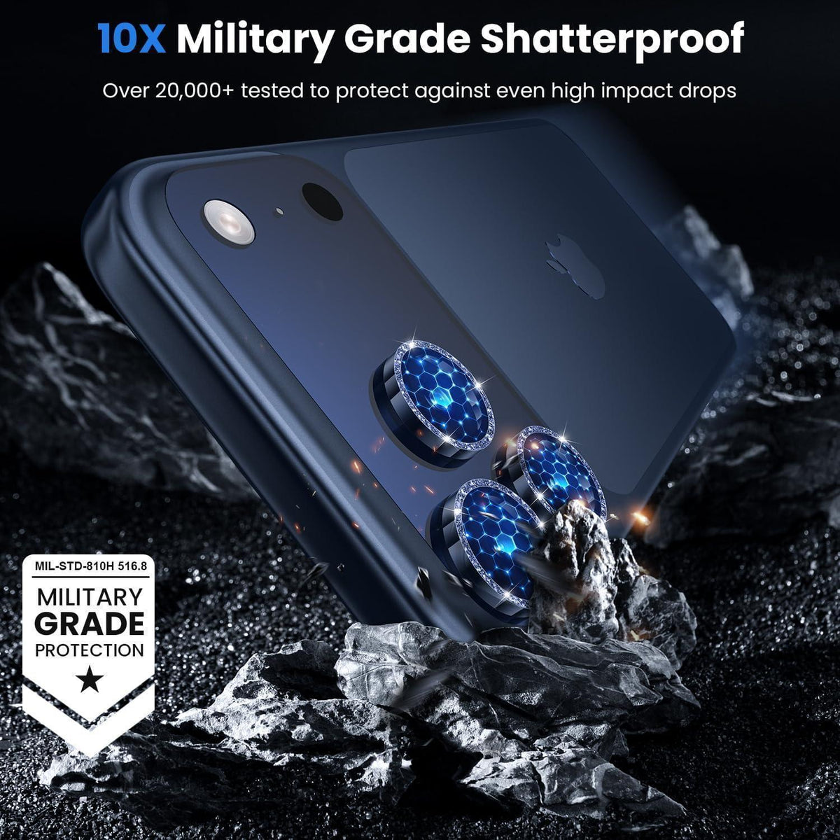 Kameraschutz für iPhone 17 Pro/Pro Max – Kratzfest & Blasenfrei