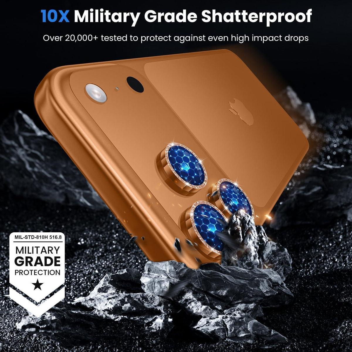 Kameraschutz für iPhone 17 Pro/Pro Max – Kratzfest & Blasenfrei