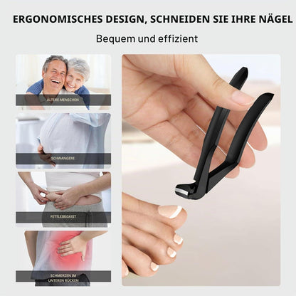 Zehennagelknipser lang gebogen für dicke Zehennägel Senioren
