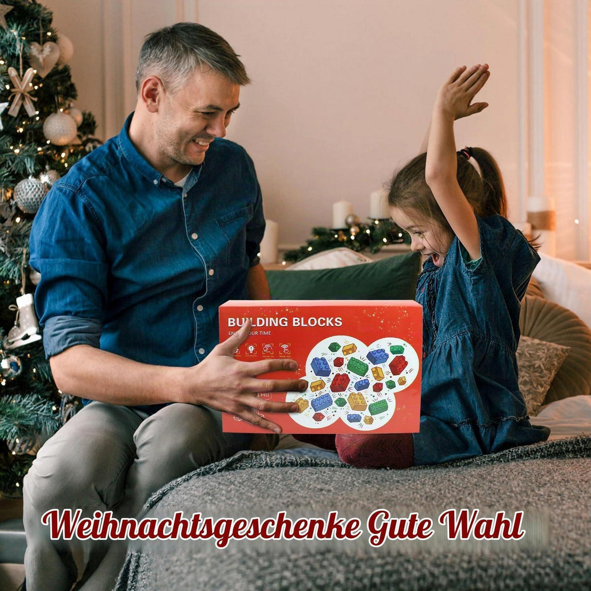 Adventskalender 2026 Tiere – Mini Bauspielzeug für Kinder
