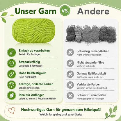Häkelset für Anfänger: 3 Kakteen Amigurumi mit Anleitung