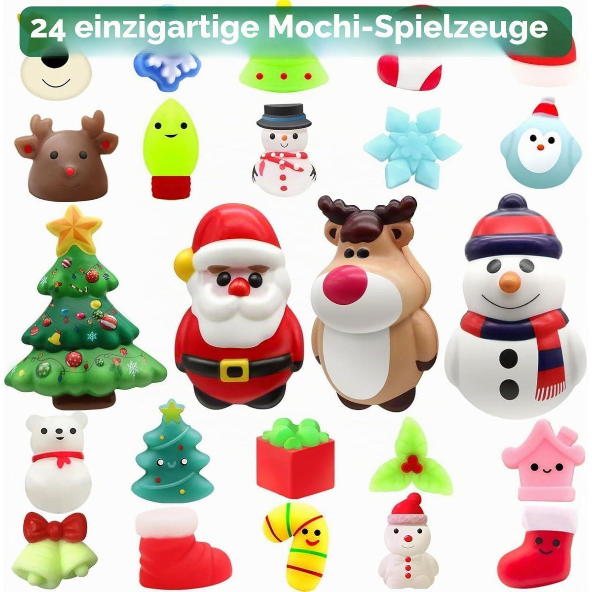 LATERN Adventskalender 2026 mit Mochi Spielzeug & Weihnachtsüberraschungen