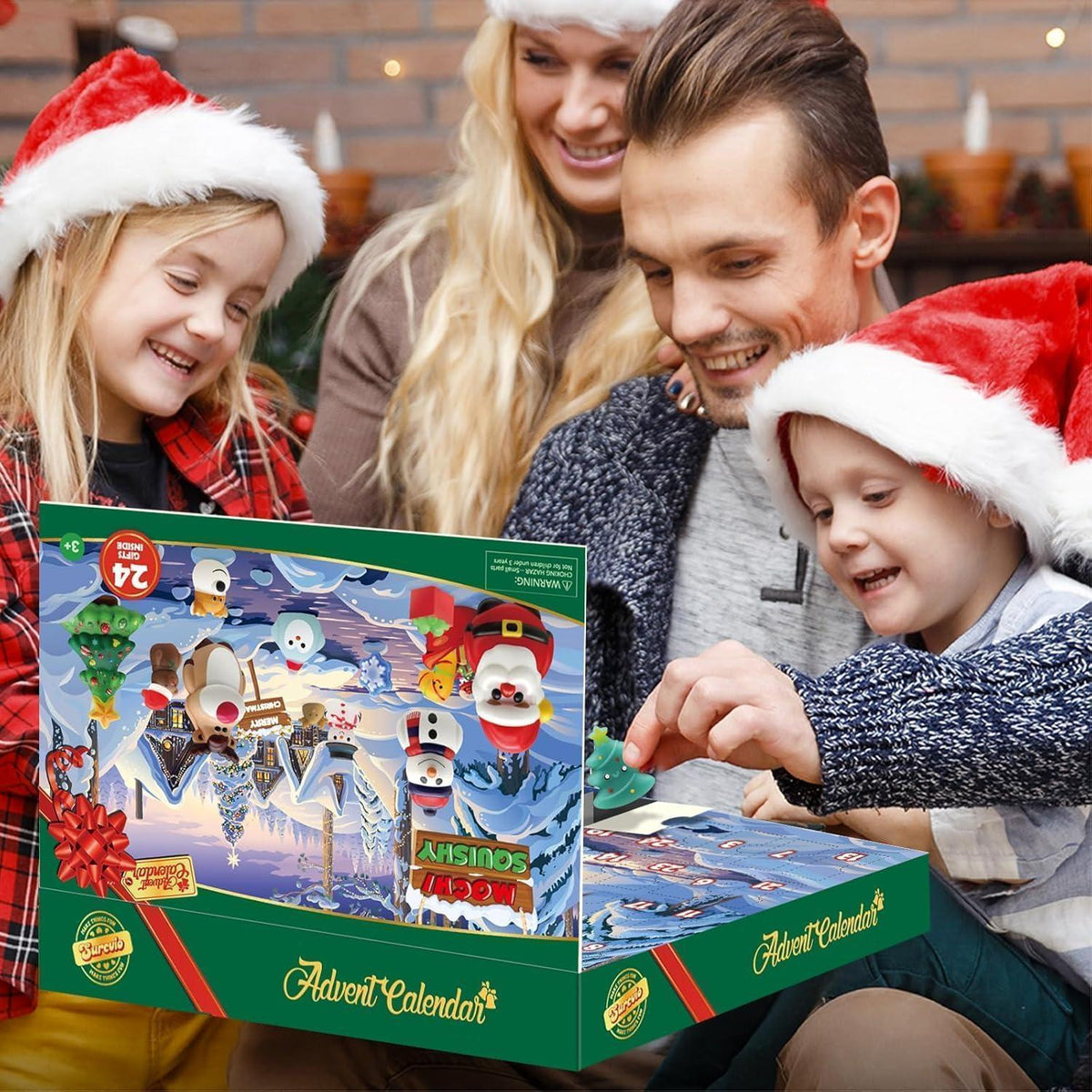 LATERN Adventskalender 2026 mit Mochi Spielzeug & Weihnachtsüberraschungen
