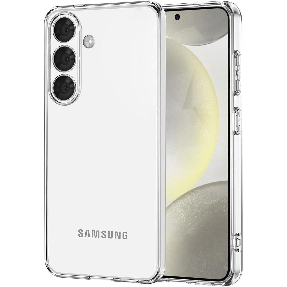 Samsung Galaxy S24+ Hülle Ultra Transparent Silikon Gel TPU