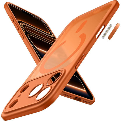 Magnetische Hülle für iPhone 17 Pro Max (6,9 Zoll) - Orange