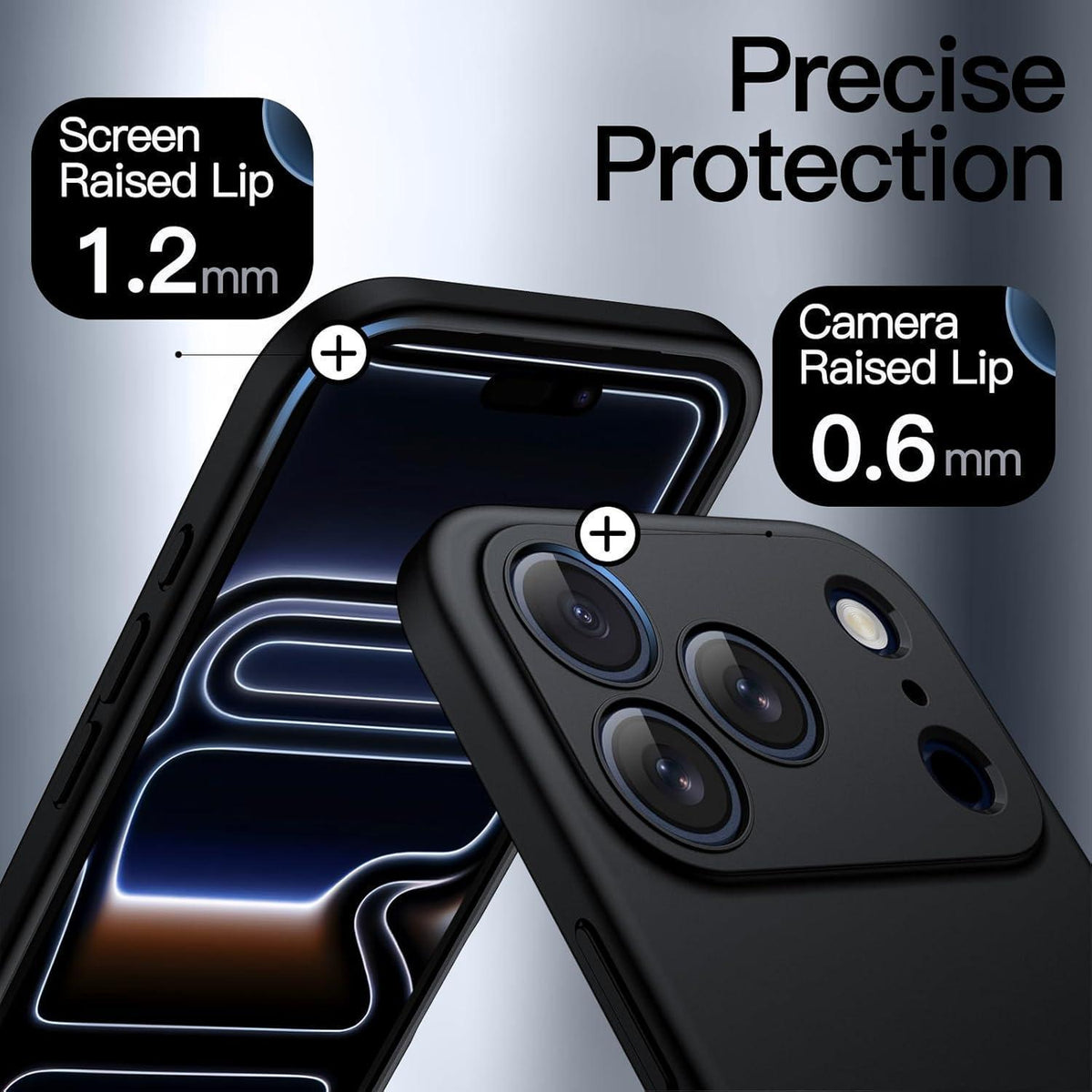 Schutzhülle für iPhone 17 Pro 6,3 Zoll mit Kameraschutz