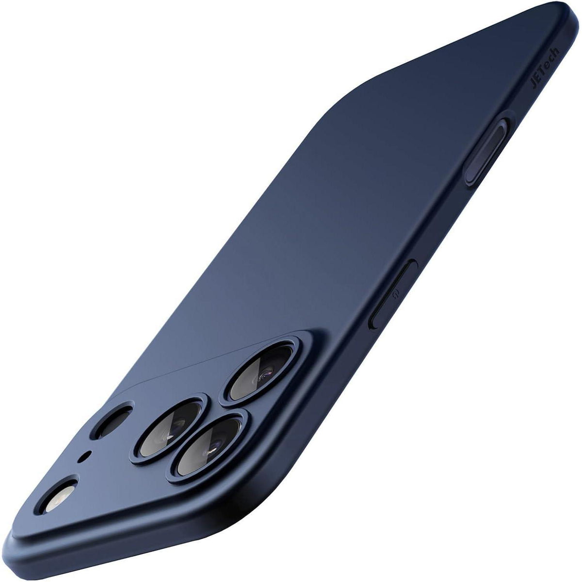 iPhone 17 Pro Hülle, ultradünn, matt, dunkelblau