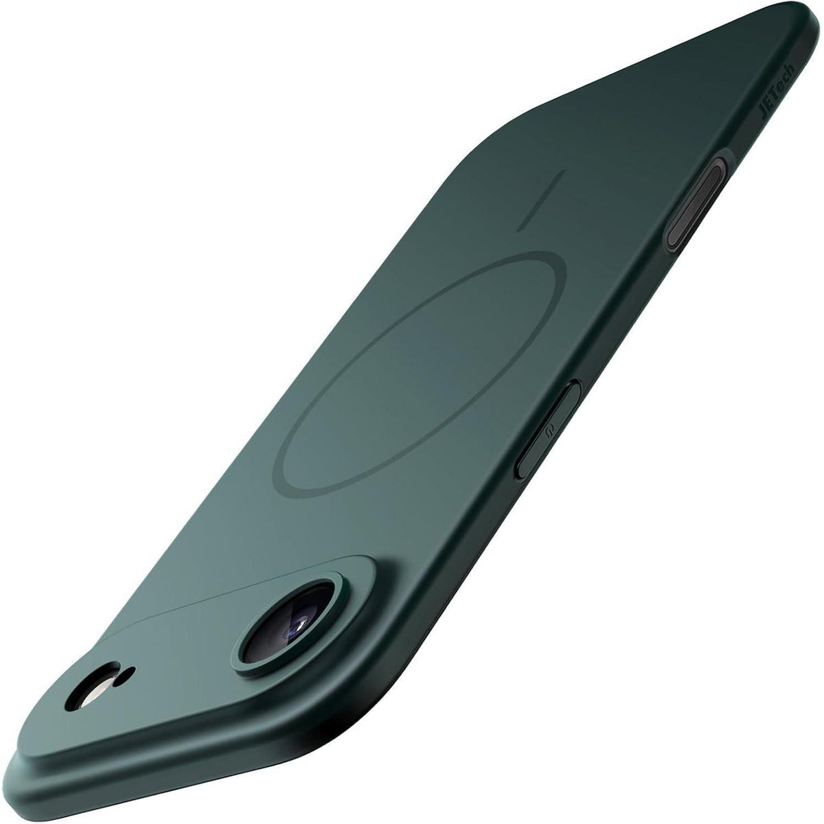 Magnetische Hülle für iPhone 17 Air, MagSafe, Nachtgrün