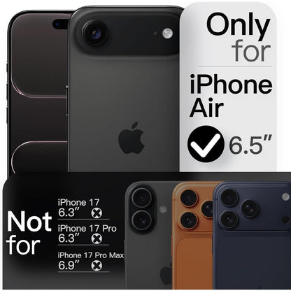 Dünne Handyhülle für iPhone 17 Air, Nachtgrün