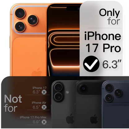 iPhone 17 Pro Hülle mit Ringständer & MagSafe (Orange)