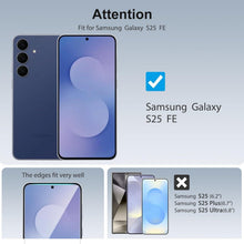 Panzerschutzglas für Samsung S25 FE mit Positionierhilfe