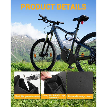 E-Bike Motorschutzhülle wasserdicht – Neopren Abdeckung Mittelmotor