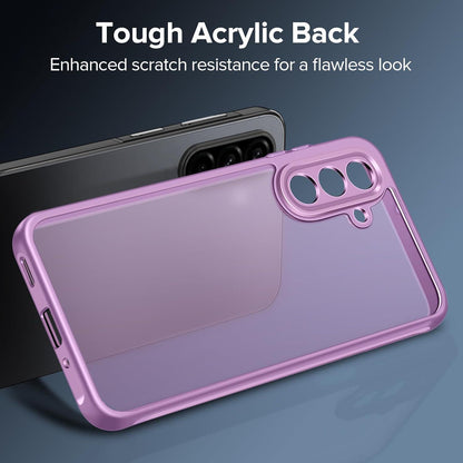 Schutzhülle mit Panzerglas für Samsung Galaxy A17 4G/5G Rosa