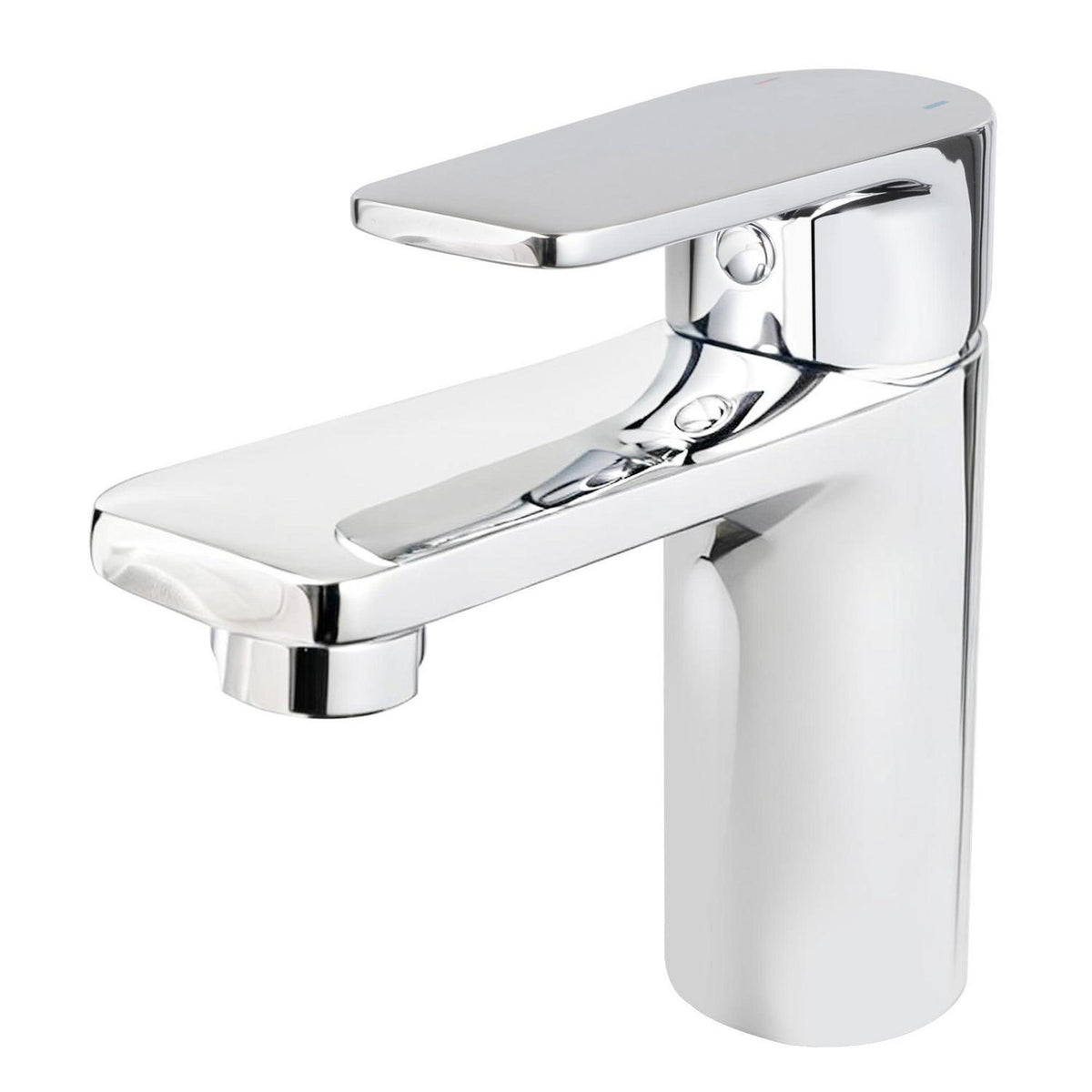 Einhebel-Waschtischarmatur Chrom, 86mm Höhe, Wassersparend