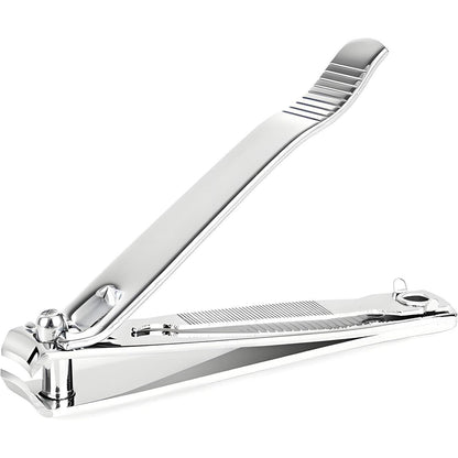 Nagelknipser Edelstahl mit Auffangbehälter, spritzfrei, für dicke Nägel