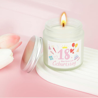 Geschenkset 18. Geburtstag Mädchen – 8-teilig & stilvoll