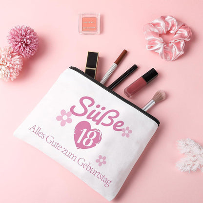 Geschenkset 18. Geburtstag Mädchen – 8-teilig & stilvoll