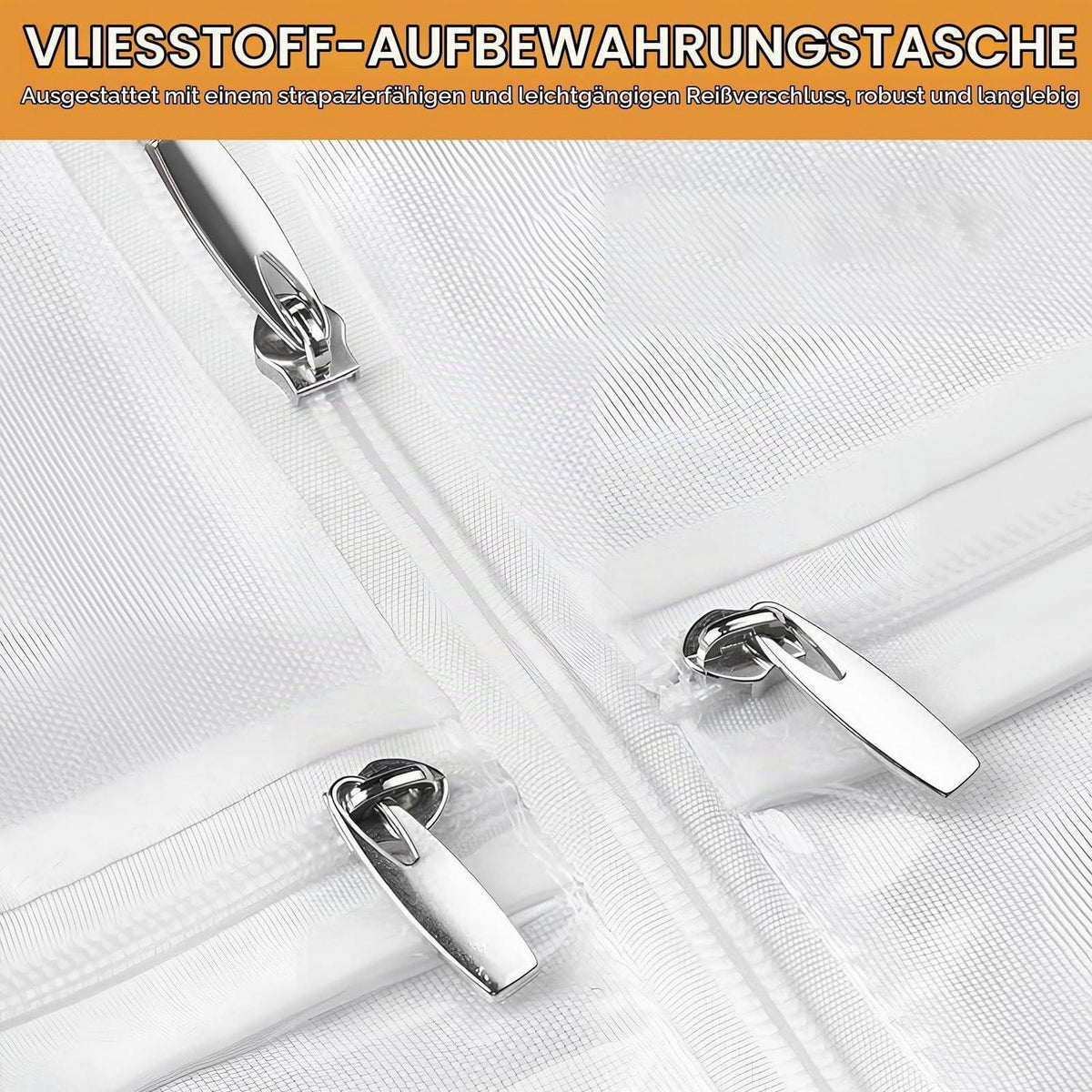Brautkleidhülle 180cm atmungsaktiv staubdicht faltbar
