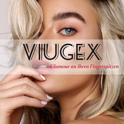 Rosa Press On Nails - Kurze Eckige French Nägel 24er Set