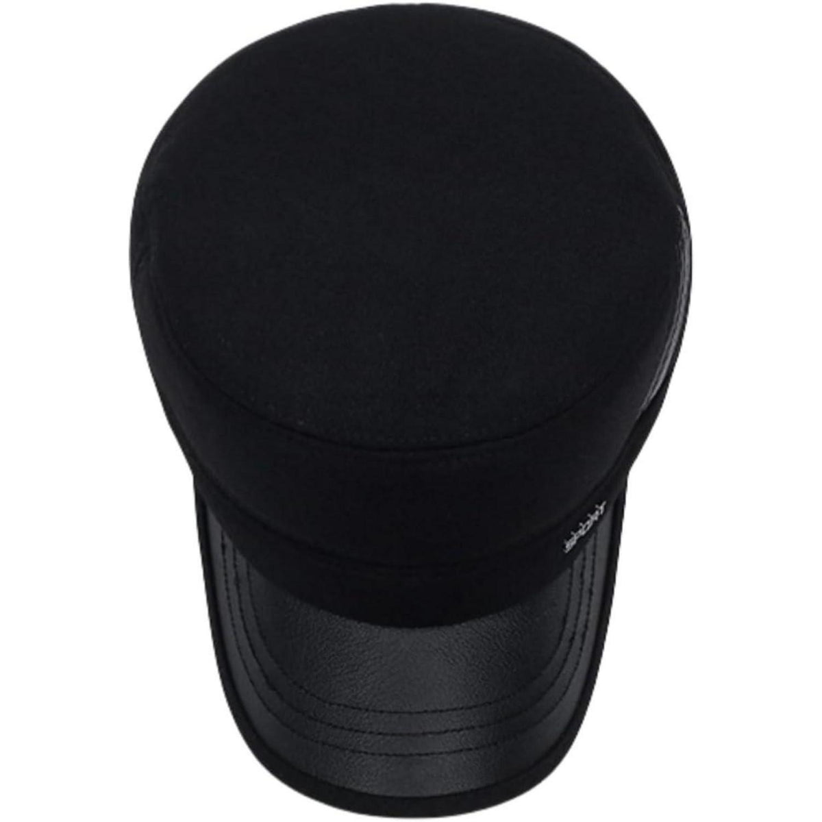 Herren Winter Cap mit Ohrenklappen – Grau, Verstellbar M-L