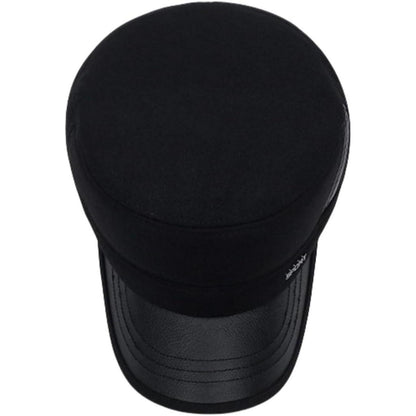 Herren Winter Cap mit Ohrenklappen – Grau, Verstellbar M-L