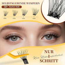 Selbstklebende Wimpern 120 Stück – Kein Kleber, Einfaches Auftragen