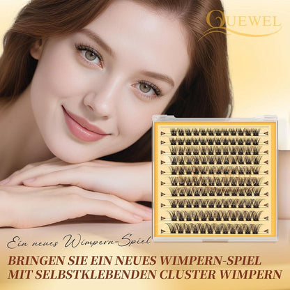 Selbstklebende Wimpern 120 Stück – Kein Kleber, Einfaches Auftragen