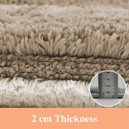 Mikrofaser Badematte super saugfähig 60x120 cm Champagner
