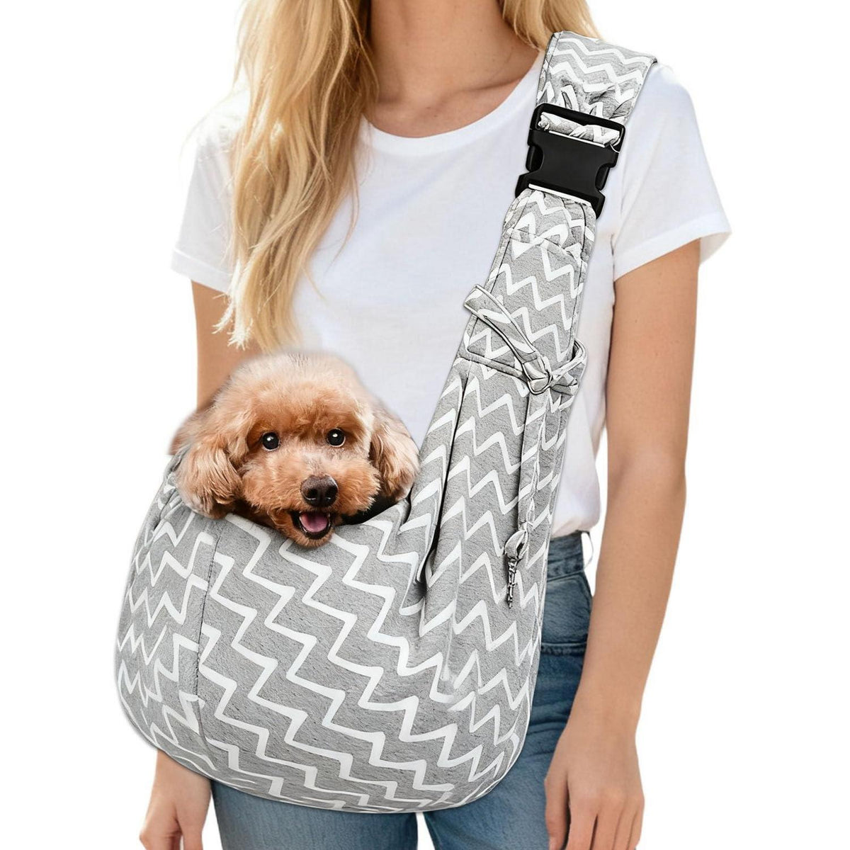 Hundetragetasche 7,5kg – Tragbar & Komfortabel für Ausflüge