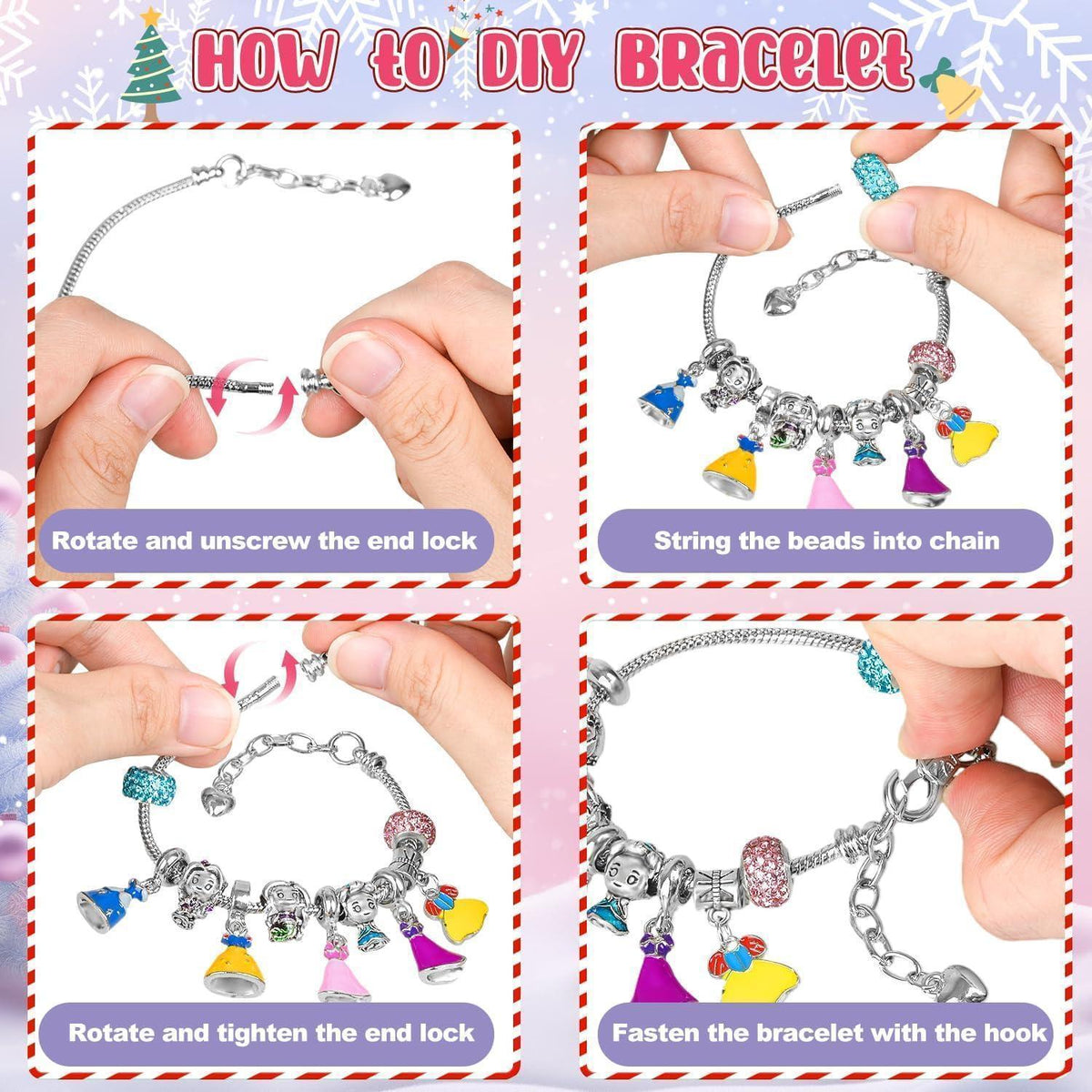 Adventskalender Schmuck für Mädchen 2026 mit 24 Überraschungen