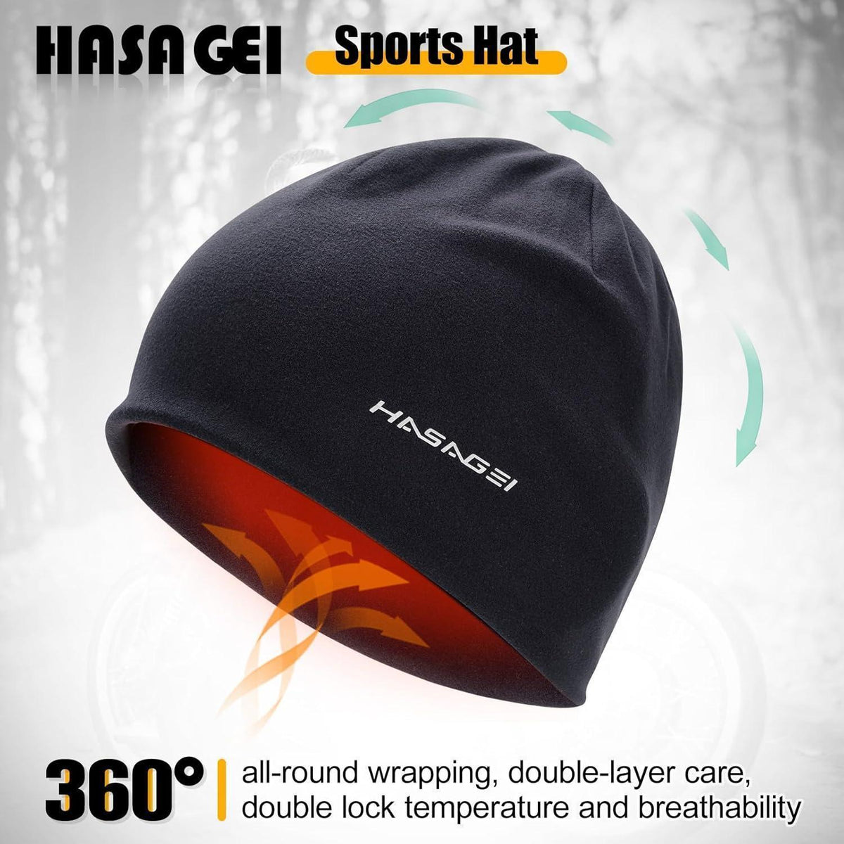 Warme Laufmütze für Herren & Damen – Beanie für Sport & Freizeit