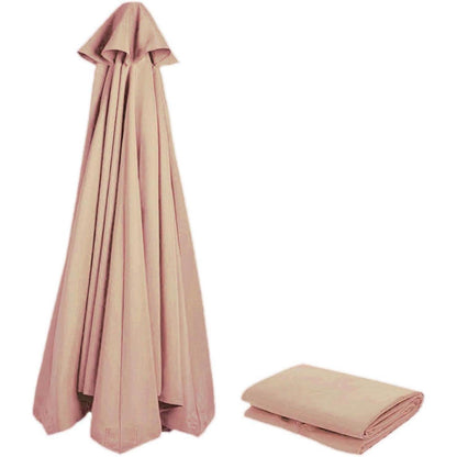 Sonnenschirm Ersatzbezug 350cm Champagner UV80+ Windfest