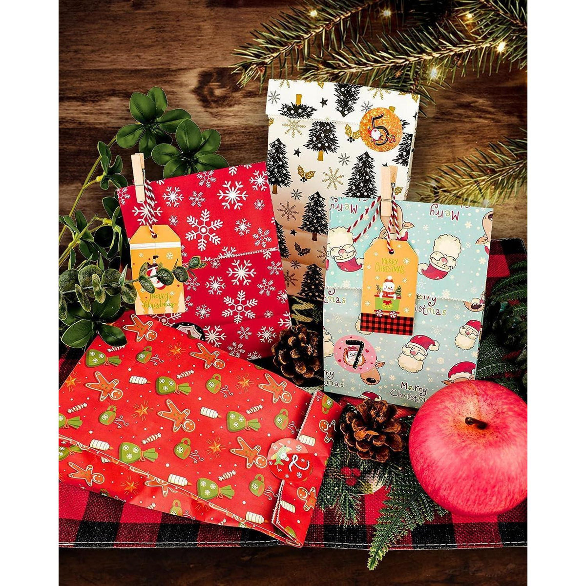 DIY Adventskalender zum Befüllen – Weihnachtskalender Set