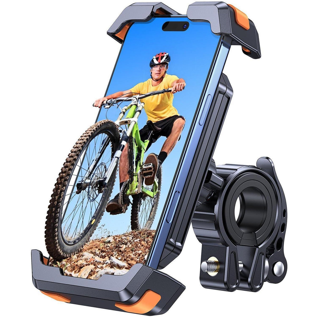 Handyhalterung Fahrrad Lenker – Anti-Shake & 360° Einstellbar