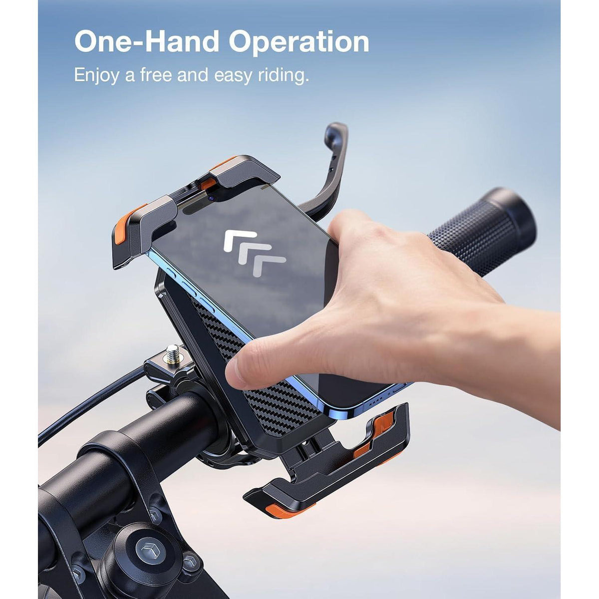 Handyhalterung Fahrrad Lenker – Anti-Shake & 360° Einstellbar