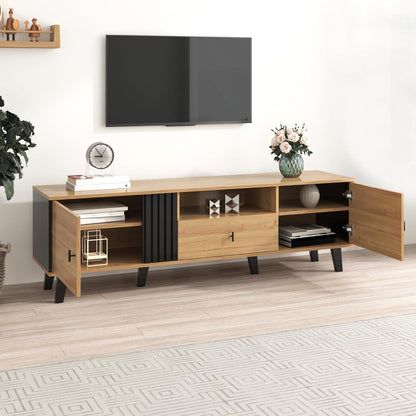 TV-Schrank 170 cm mit Schublade & Ablage – Modernes Lowboard