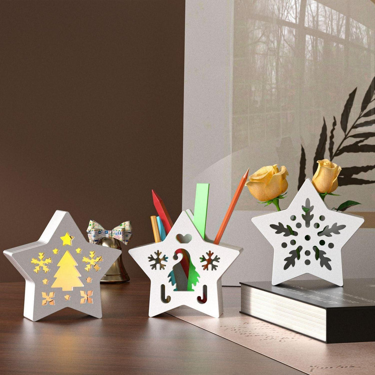 Silikonformen Weihnachten: Sterne, Engel & Wichtel Gießformen